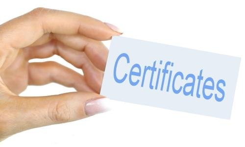 Licenses and Certifications